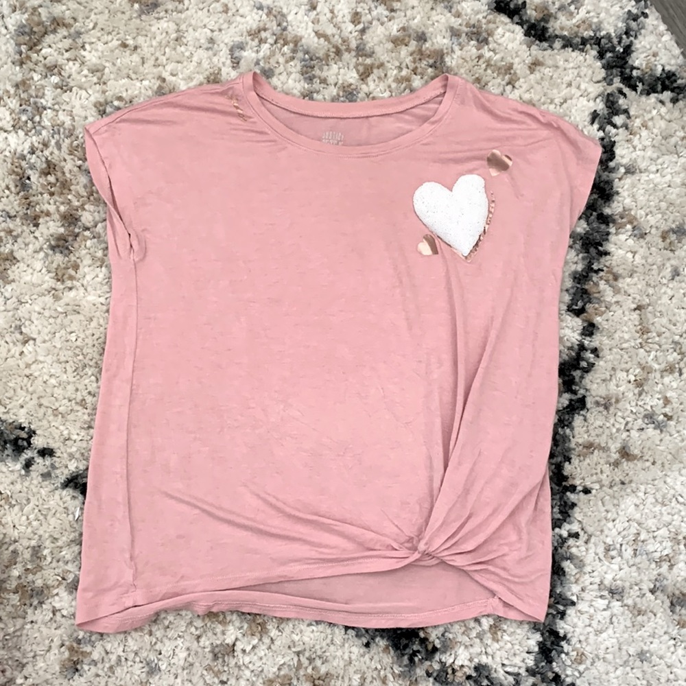 Cute dusty pink shirt from Justice